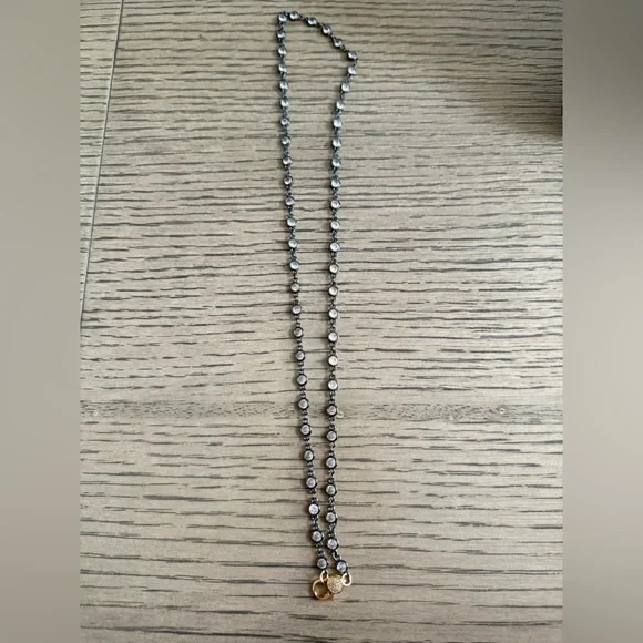 Freida Rothman Lumi Black Bezel Chain - Picture 2 of 5